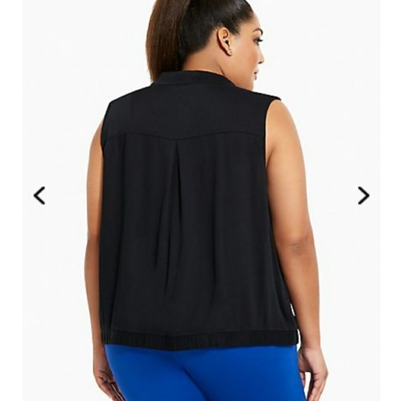 TORRID drape front vest size 1 - Picture 2 of 6